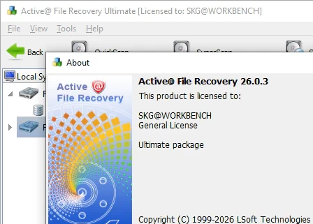 Active File Recovery Pro 26.0.3 + ключ