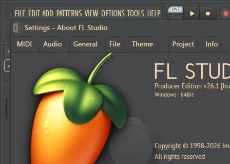FL Studio 26 All Plugins Edition 26.1.0.5530 - (крякнутый)