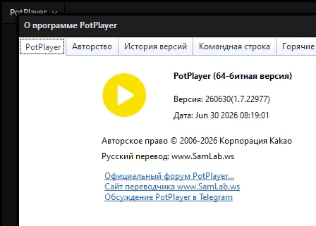 PotPlayer 1.7.22979 + 64 bit