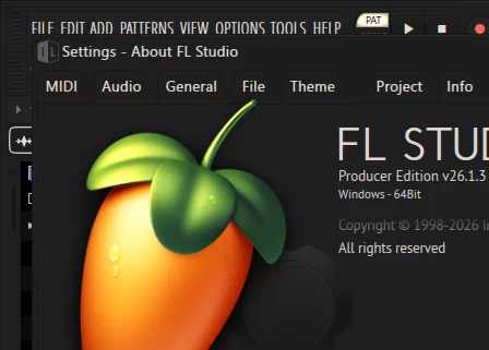 FL Studio 26 All Plugins Edition 26.1.3.5570 - (крякнутый)