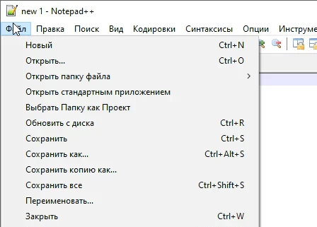 Notepad++ 8.9.8.1 - на русском